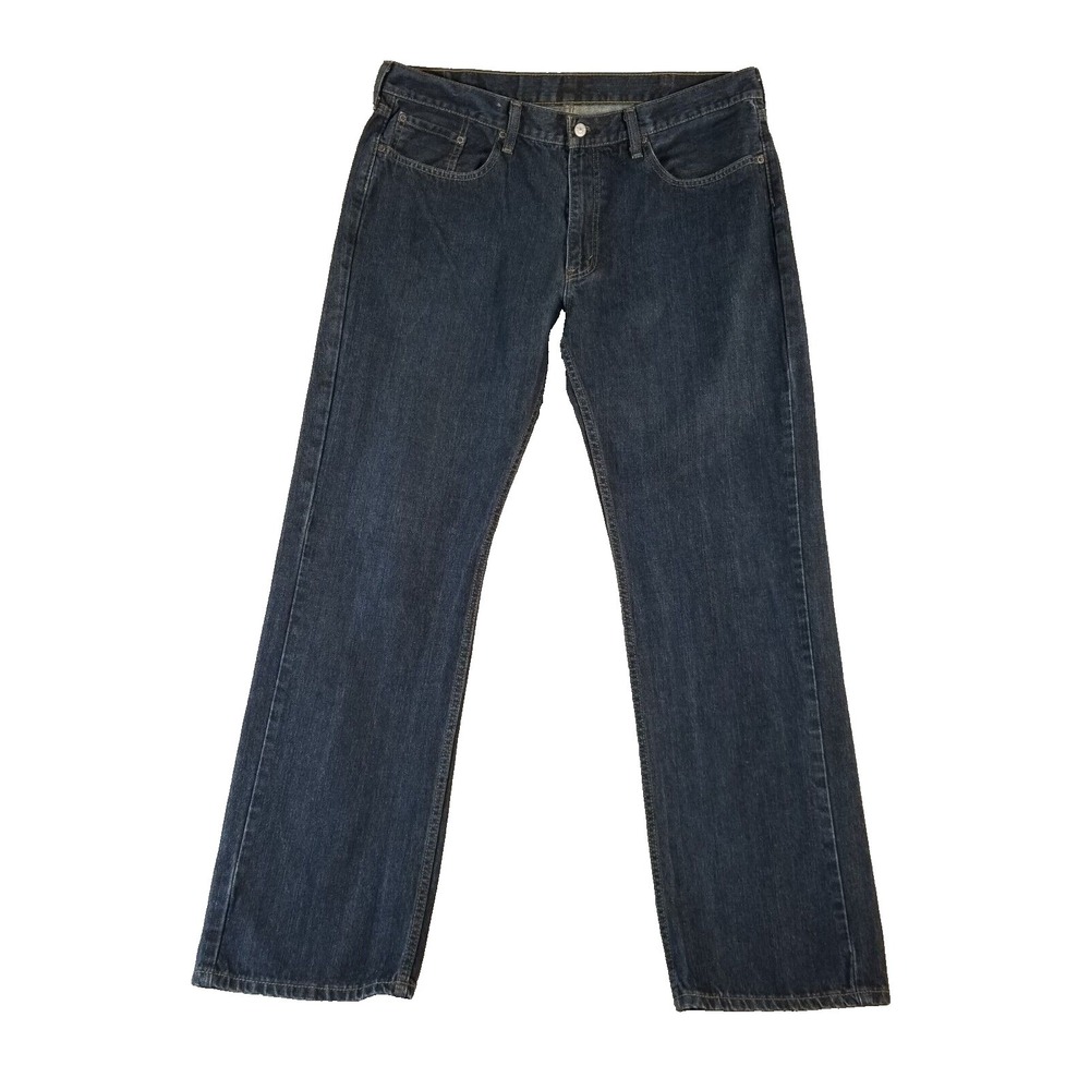 Levi's 559 jeans men's 38x34 relaxed fit straight blue denim‎ pants retro